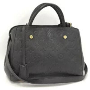 LOUIS VUITTON Montaigne Empreinte Noir Black